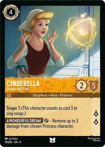 Cinderella - Gentle and Kind - Cold Foil (Fabled)(9-019/204)(U)