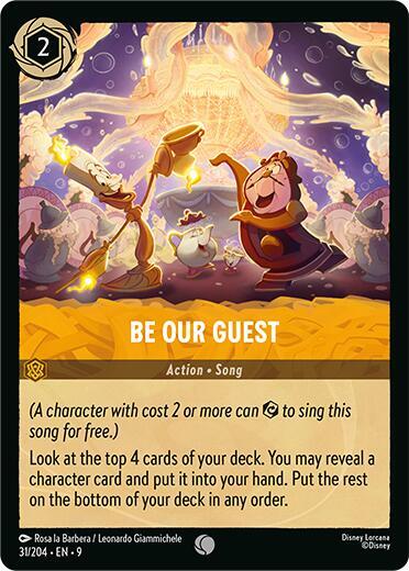 Be Our Guest - Cold Foil (Fabled)(9-031/204)(C)