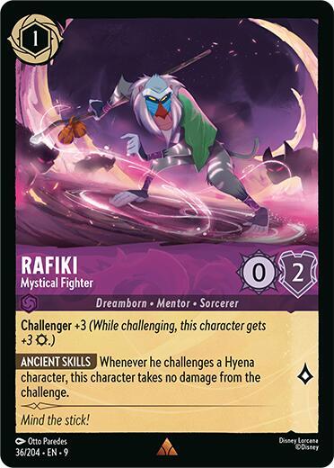 Rafiki - Mystical Fighter (Fabled)(9-036/204)(R)