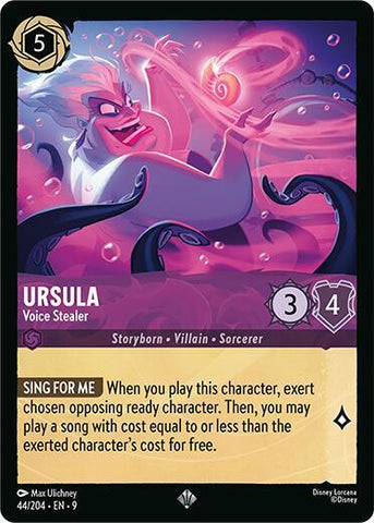 Ursula - Voice Stealer (Fabled)(9-044/204)(SR)