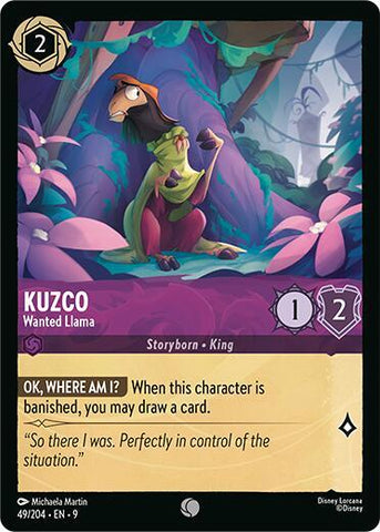Kuzco - Wanted Llama (Fabled)(9-049/204)(C)