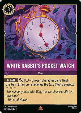 White Rabbit's Pocket Watch - Cold Foil (Fabled)(9-066/204)(R)