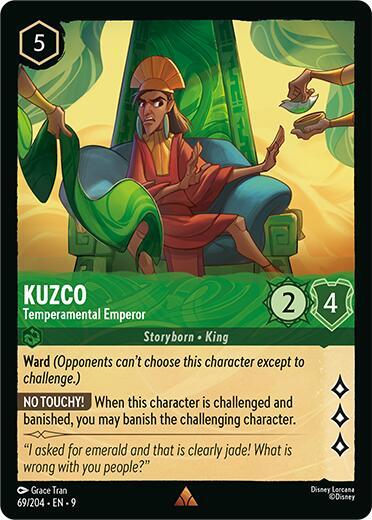 Kuzco - Temperamental Emperor (Fabled)(9-069/204)(R)