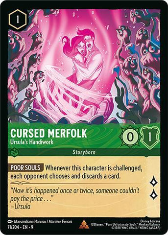Cursed Merfolk - Ursula's Handiwork (Fabled)(9-071/204)(R)