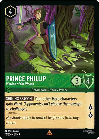 Prince Phillip - Warden of the Woods (Fabled)(9-072/204)(R)
