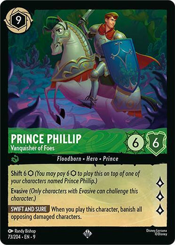Prince Phillip - Vanquisher of Foes (Fabled)(9-073/204)(SR)