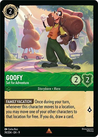 Goofy - Set for Adventure (Fabled)(9-074/204)(R)