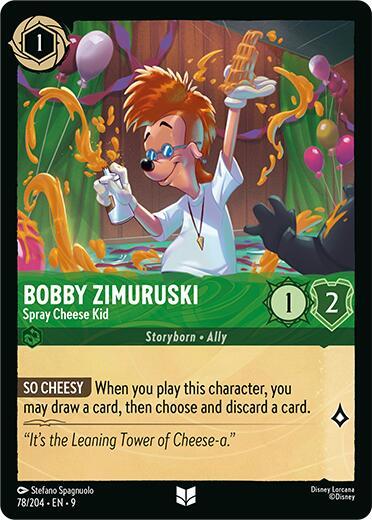Bobby Zimuruski - Spray Cheese Kid (Fabled)(9-078/204)(U)