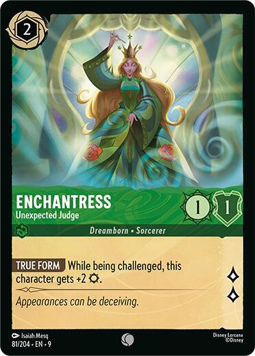 Enchantress - Unexpected Judge (Fabled)(9-081/204)(C)