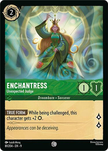 Enchantress - Unexpected Judge (Fabled)(9-081/204)(C)