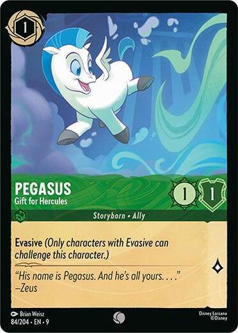 Pegasus - Gift for Hercules - Cold Foil (Fabled)(9-084/204)(C)