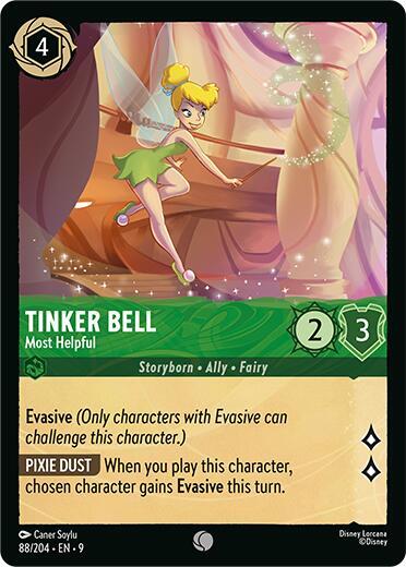 Tinker Bell - Most Helpful (Fabled)(9-088/204)(C)