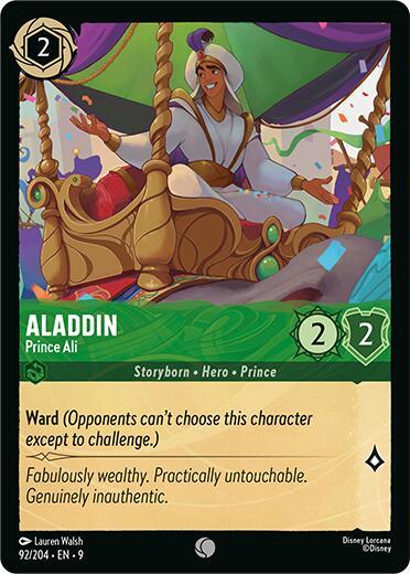 Aladdin - Prince Ali (Fabled)(9-092/204)(C)