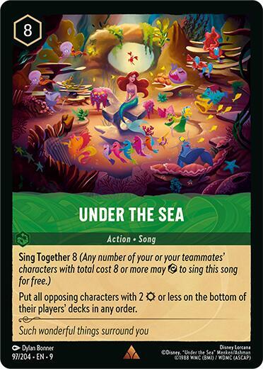 Under the Sea - Cold Foil (Fabled)(9-097/204)(R)