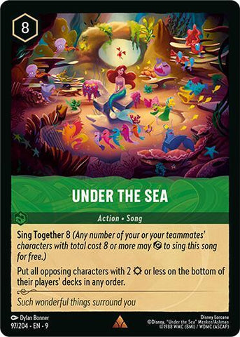 Under the Sea - Cold Foil (Fabled)(9-097/204)(R)