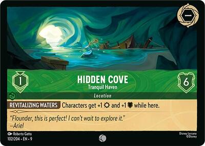Hidden Cove - Tranquil Haven - Cold Foil (Fabled)(9-102/204)(C)