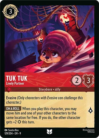 Tuk Tuk - Lively Partner (Fabled)(9-129/204)(U)