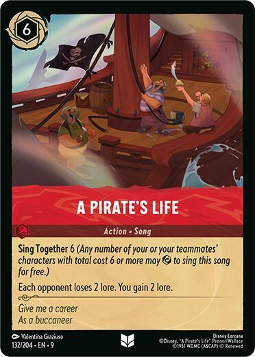 A Pirate's Life (Fabled)(9-132/204)(U)