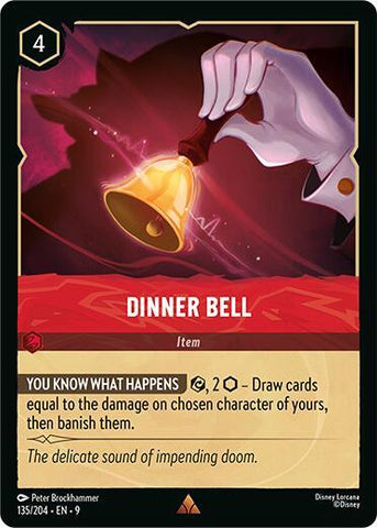 Dinner Bell - Cold Foil (Fabled)(9-135/204)(R)