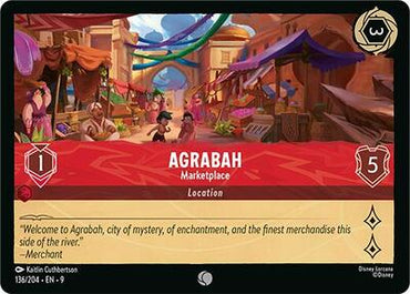 Agrabah - Marketplace - Cold Foil (Fabled)(9-136/204)(C)