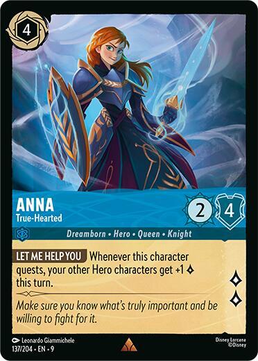 Anna - True-Hearted (Fabled)(9-137/204)(R)
