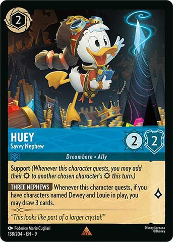 Huey - Savvy Nephew (Fabled)(9-138/204)(R)