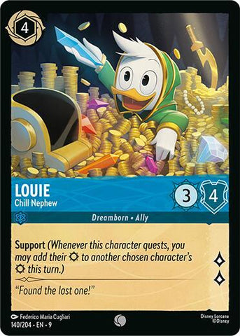 Louie - Chill Nephew - Cold Foil (Fabled)(9-140/204)(C)