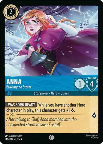 Anna - Braving the Storm - Cold Foil (Fabled)(9-146/204)(C)