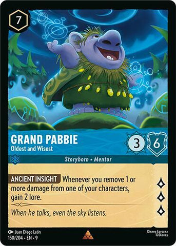 Grand Pabbie - Oldest and Wisest (Fabled)(9-150/204)(R)