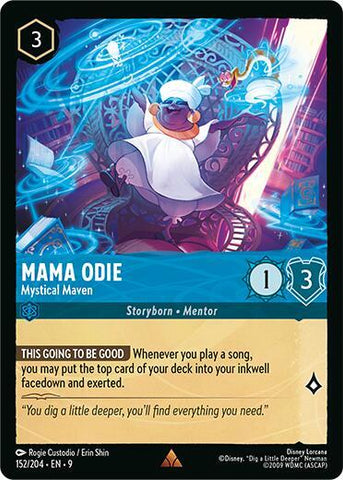 Mama Odie - Mystical Maven (Fabled)(9-152/204)(R)