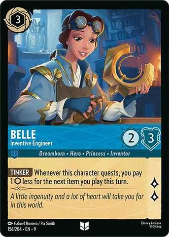 Belle - Inventive Engineer (Fabled)(9-156/204)(U)