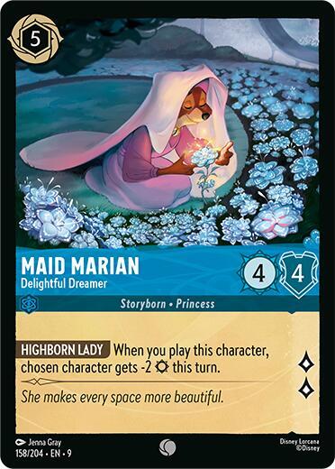 Maid Marian - Delightful Dreamer - Cold Foil (Fabled)(9-158/204)(C)