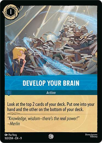 Develop Your Brain - Cold Foil (Fabled)(9-163/204)(C)