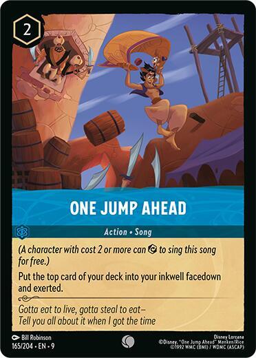 One Jump Ahead (Fabled)(9-165/204)(C)