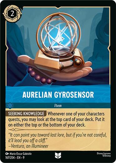 Aurelian Gyrosensor (Fabled)(9-167/204)(U)