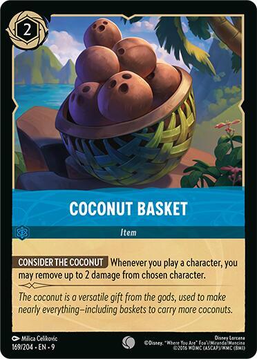 Coconut Basket - Cold Foil (Fabled)(9-169/204)(C)