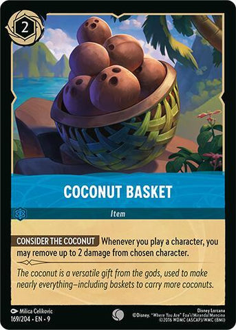 Coconut Basket (Fabled)(9-169/204)(C)