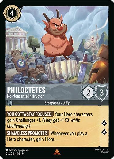 Philoctetes - No-Nonsense Instructor (Fabled)(9-171/204)(R)