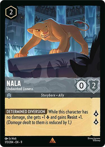 Nala - Undaunted Lioness - Cold Foil (Fabled)(9-173/204)(R)