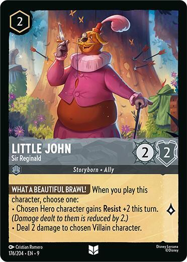 Little John - Sir Reginald - Cold Foil (Fabled)(9-176/204)(U)