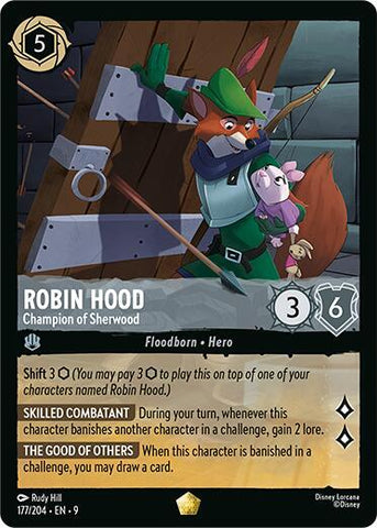 Robin Hood - Champion of Sherwood - Cold Foil (Fabled)(9-177/204)(L)