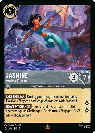 Jasmine - Fearless Princess (Fabled)(9-178/204)(R)