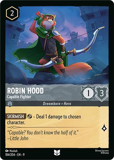 Robin Hood - Capable Fighter (Fabled)(9-184/204)(U)