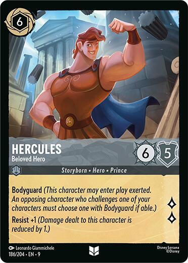 Hercules - Beloved Hero (Fabled)(9-186/204)(U)