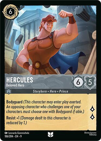Hercules - Beloved Hero (Fabled)(9-186/204)(U)