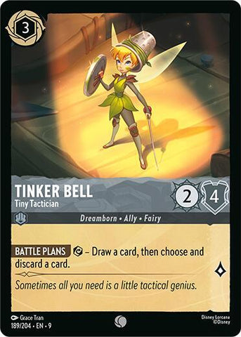 Tinker Bell - Tiny Tactician - Cold Foil (Fabled)(9-189/204)(C)