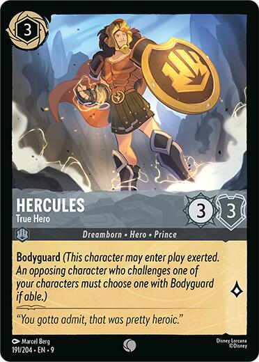 Hercules - True Hero (Fabled)(9-191/204)(C)
