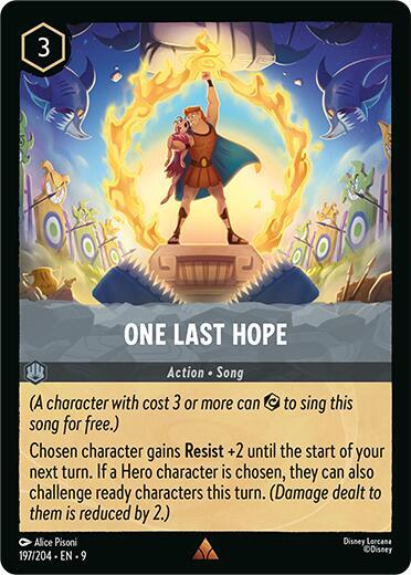 One Last Hope (Fabled)(9-197/204)(R)