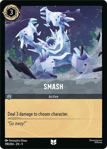 Smash - Cold Foil (Fabled)(9-198/204)(U)