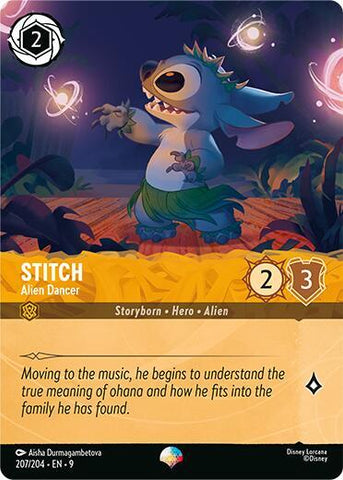 Stitch - Alien Dancer (Epic) - Holofoil (Fabled)(9-207/204)(EP)